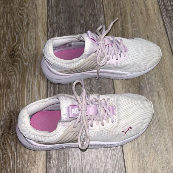 Puma Womens US Size 6 Pacer Future White Purple 383200-01 Sneaker Shoes - Picture 2 of 12